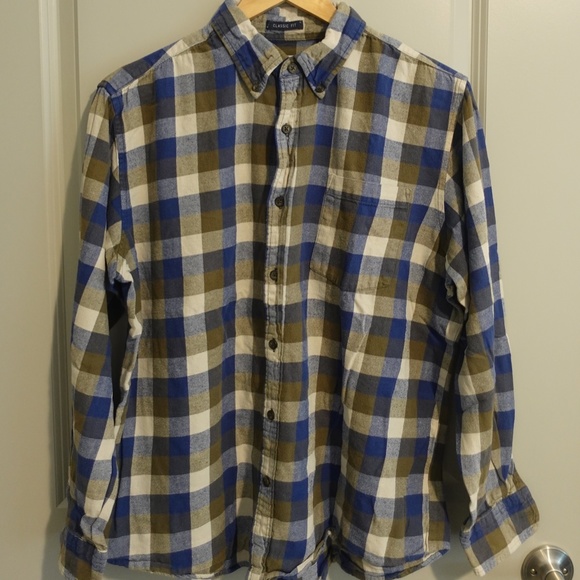 St. John's Bay Other - St. John's Bay Mens Long Sleeve Classic Fit Flannel Shirt